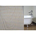 Cottage Home Plaid Cotton Shower Curtain