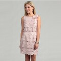 Sandra Darren Women's Blush Petal Tiered Dress