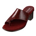 Aerosoles Women's 'Born Free' Red Low Heel Sandals