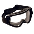 Mossi Black/ Clear Dual Lens Motorcycle Goggles