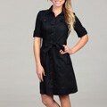 Ellen Tracy Women's Button Front Belted Dress