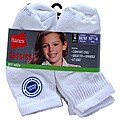 Hanes Girls' Classic Ankle Socks (Pack of 6)