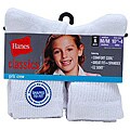 Hanes Girls' Classic Crew Socks (Pack of 6)