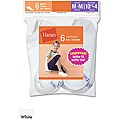 Hanes Girls' Cushion No Show Socks (Pack of 6)