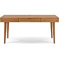 Natural Cherry Solid Wood Office Desk