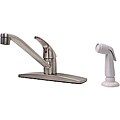 Price Pfister Single-handle Stainless Steel Kitchen Faucet with Spray