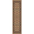 Tufted 'Isfahan' Stone Runner Blended Wool Rug (2'2 x 5'6)