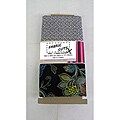 Fabric Cuts Black Floral/Small Ditsy Print Coordinating Fabric (2 yards)