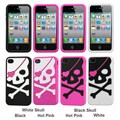 Premium Apple iPhone 4/4S Pastel Skull Protector Case