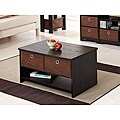 Fresno Collection Removable Fabric Storage Box Coffee Table