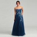 Hailey Adrianna Papell Women's Deep Blue Dress