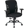 Mesh Mid-back Chair with Titanium Finish Frame