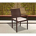 Atlantic Liberty Wicker Stacking Armchair (Set of 4)