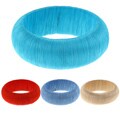 Kenneth Jay Lane Silk Wrapped Bangle Bracelet