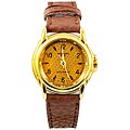 Morning Paris Women's Brown Leather Strap Watch