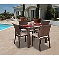 Atlantic 'Liberty' Wicker 5-piece Dining Set