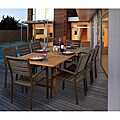 Amazonia 'Luxor' Teak 9-piece Dining Set