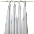 aden + anais Muslin Swaddle Blankets in Superstar Scout (Pack of 4)