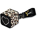Ycross Black Leopard Skin Mini Keychain Speaker