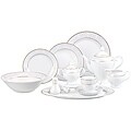 Lorren Home Tuscany 49-Piece Dinnerware Set