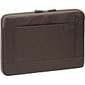 SOLO Vintage Espresso 15.6-inch Leather Laptop Sleeve