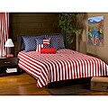 Patriot Red 6-piece King Comforter Set