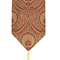 Woven Medallion 68-inch Table Runner