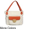 Mondani 'Lennox' Linen Tote Bag