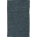 Hand-woven Jute Blue Kong Rug (9' x 13')