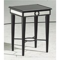 Black Mirror Accent Table