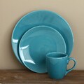 Omniware Rio Aqua Ceramic 12-piece Dinnerware Set