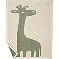 Bocasa Jade Giraffe Organic Baby Blanket