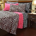 Zebra Microfiber Twin-size Sheet Set