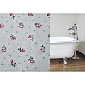 Rose Cotton Shower Curtain