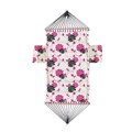 Laura Ashley Isadore Charcoal/Cranberry Double Seat Hammock