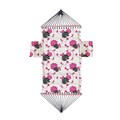 Laura Ashley Isadore Charcoal/Cranberry Single Seat Hammock