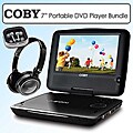 Coby Portable SD/ USB/ DVD Player (7-inch)