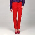 Vince Camuto Women's Cardinal Red Ankle Pants