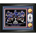 NFC Champs New York Giants Super Bowl XLVI 24k Gold Coin Team Photo Mint