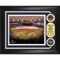 Highland Mint Tampa Bay Rays Tropicana Field Infield Dirt and 24k Gold Coin Photo Mint