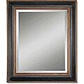 Fabiano Black Wood Framed Mirror