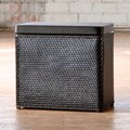 Carter Black Bench Laundry Hamper