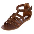 Steve Madden Women's 'Paggan' Cognac Flat Sandals