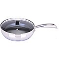 Art & Cuisine Chaudron 11-inch Stainless Steel Deep Frypan with Ceramic Coating