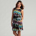 Miss Sixty Women's Printed Chiffon Dress