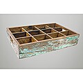 Ecologica Furniture Reclaimed Wood Bottle Tray