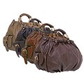 Donna Bella Designs 'Poca Benna' Large Faux Leather Satchel Bag