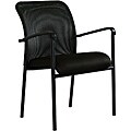 Black Steel Office Visitor's Chair