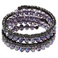 Kenneth Cole Purple Glass Bead Bracelet