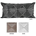 Cleo Embroidered Pillow (12 x 24)